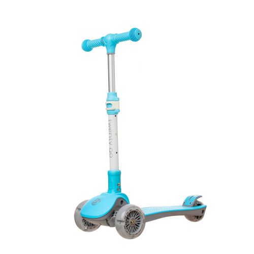 Monopatín Infantil Patineta 3 Ruedas con Manillar Ajustable - Azul