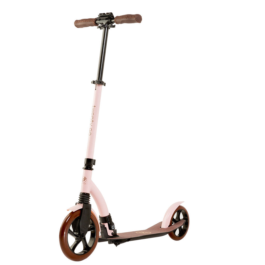 pink kick scooter